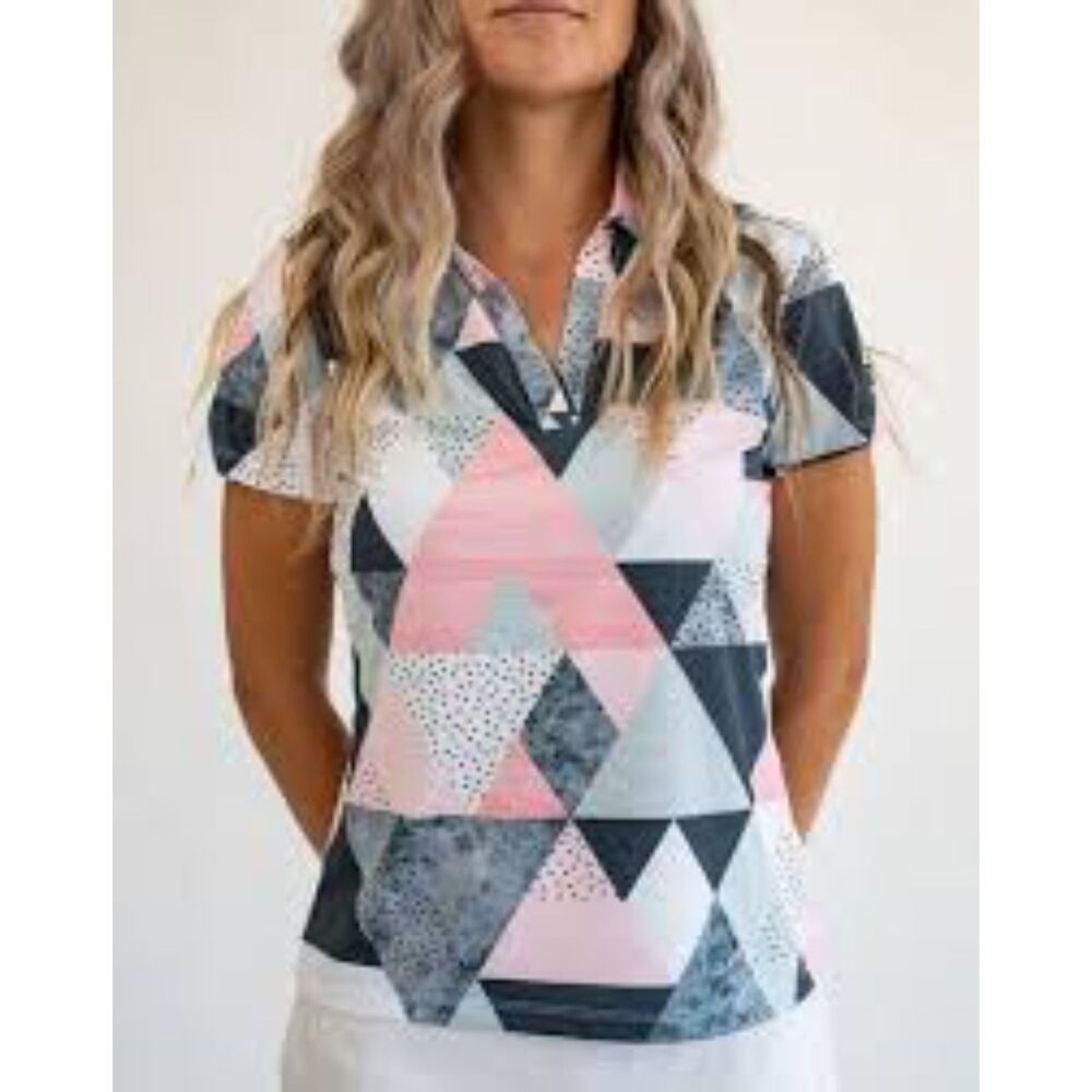 Yatta Golf Polo Women's Birdie Dropper Large L